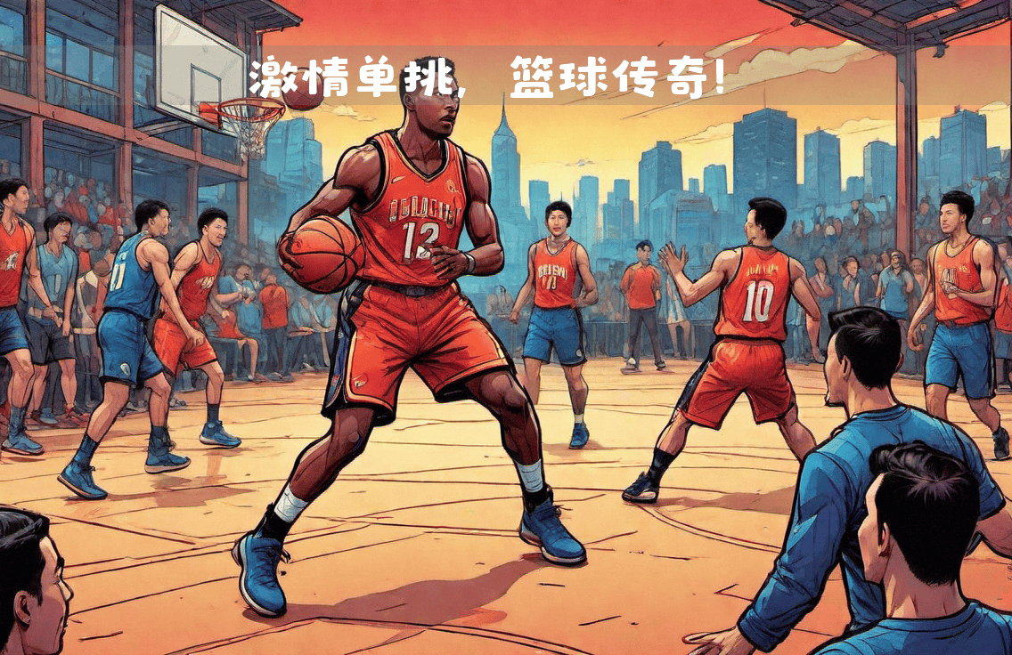 篮球巨星们在赛场上燃烧激情