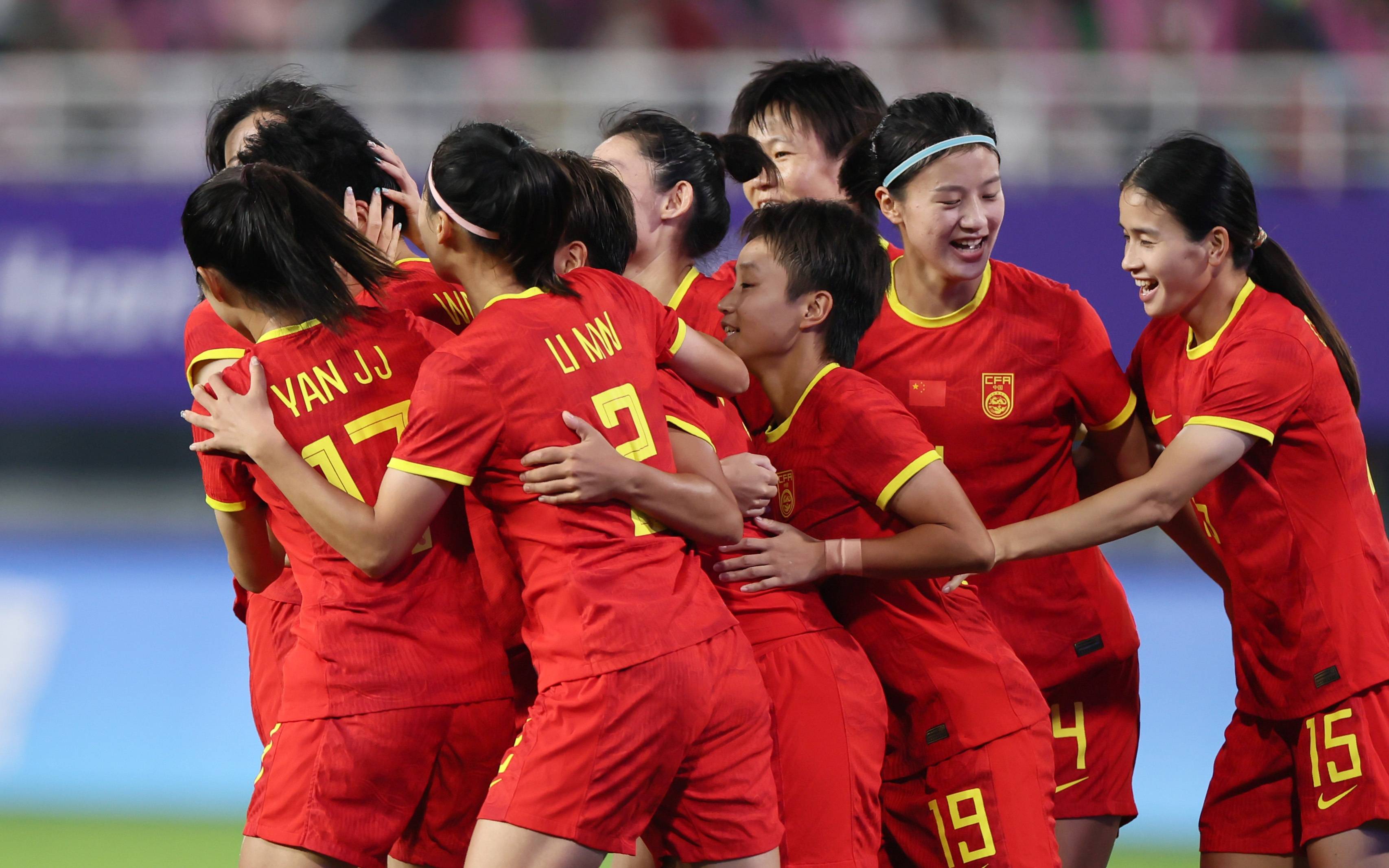 中国女足势不可挡连胜赛事引关注